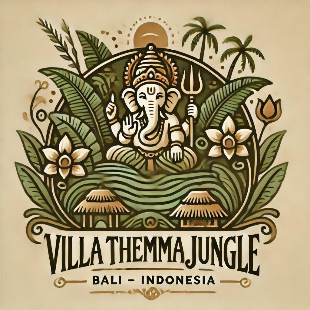 Villa Themma Jungle - Sumptuous 3Br Luxury Villa With Majestic Jungle View North Of Ubud Extérieur photo