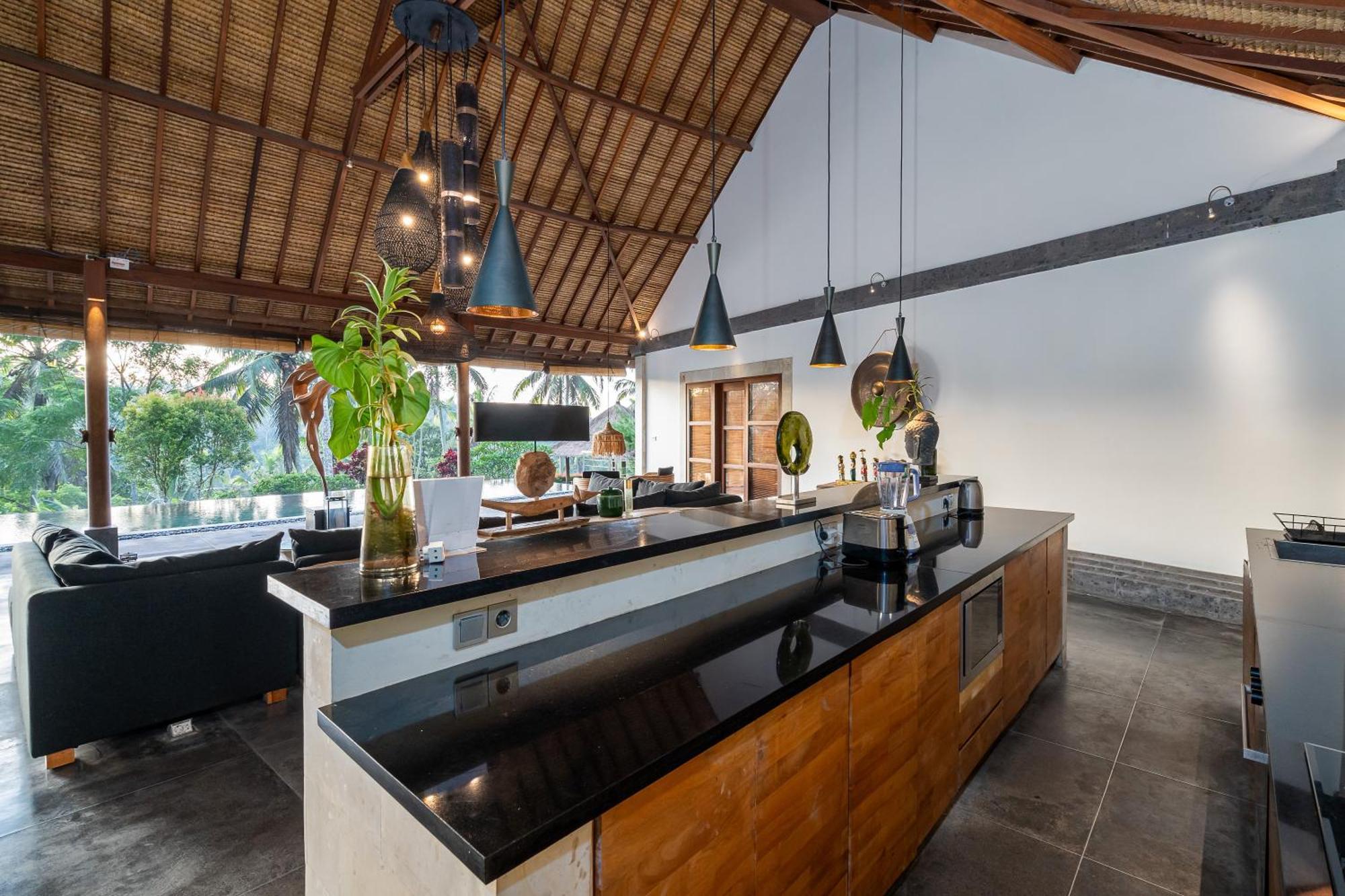 Villa Themma Jungle - Sumptuous 3Br Luxury Villa With Majestic Jungle View North Of Ubud Extérieur photo