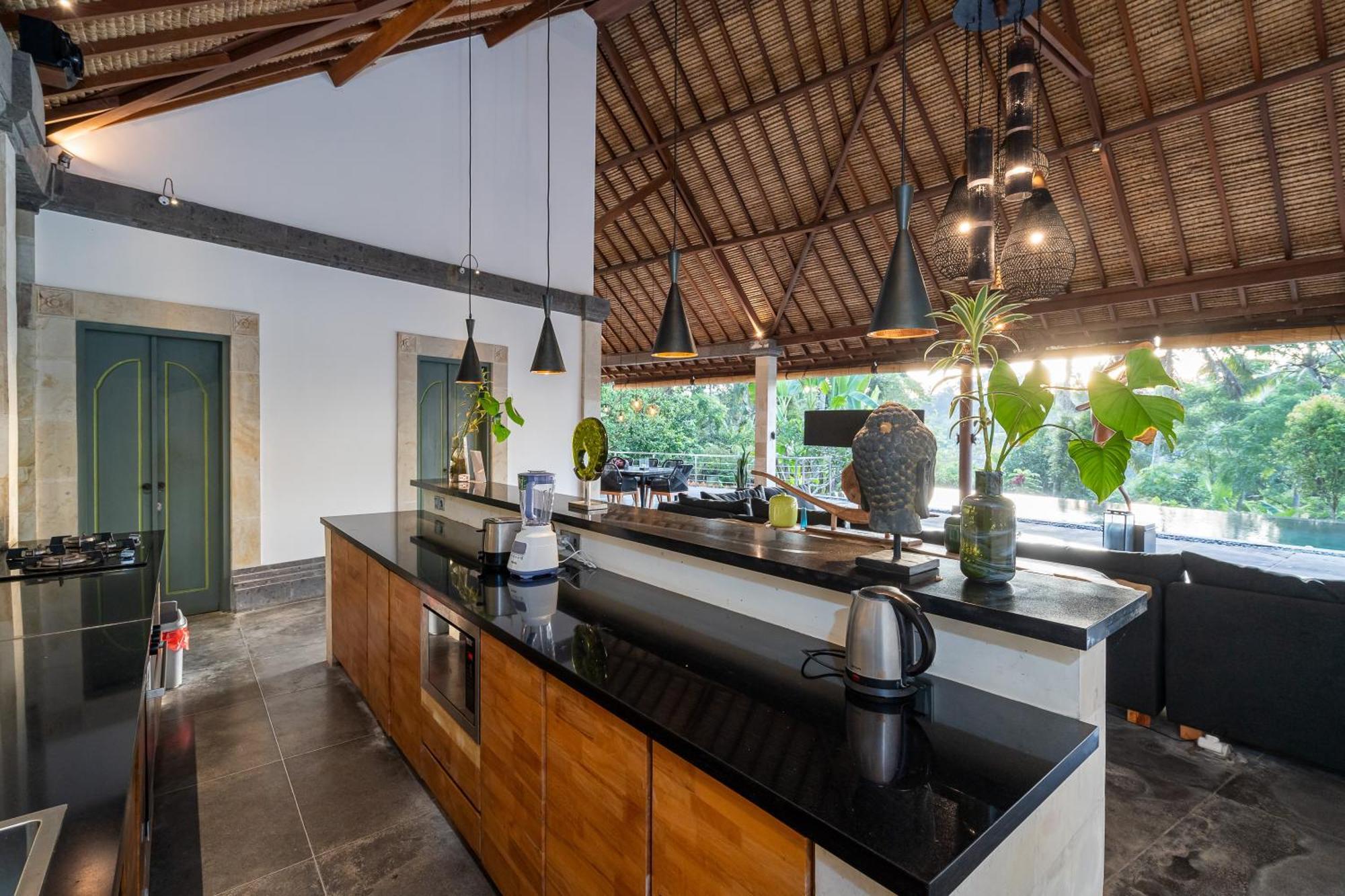 Villa Themma Jungle - Sumptuous 3Br Luxury Villa With Majestic Jungle View North Of Ubud Extérieur photo