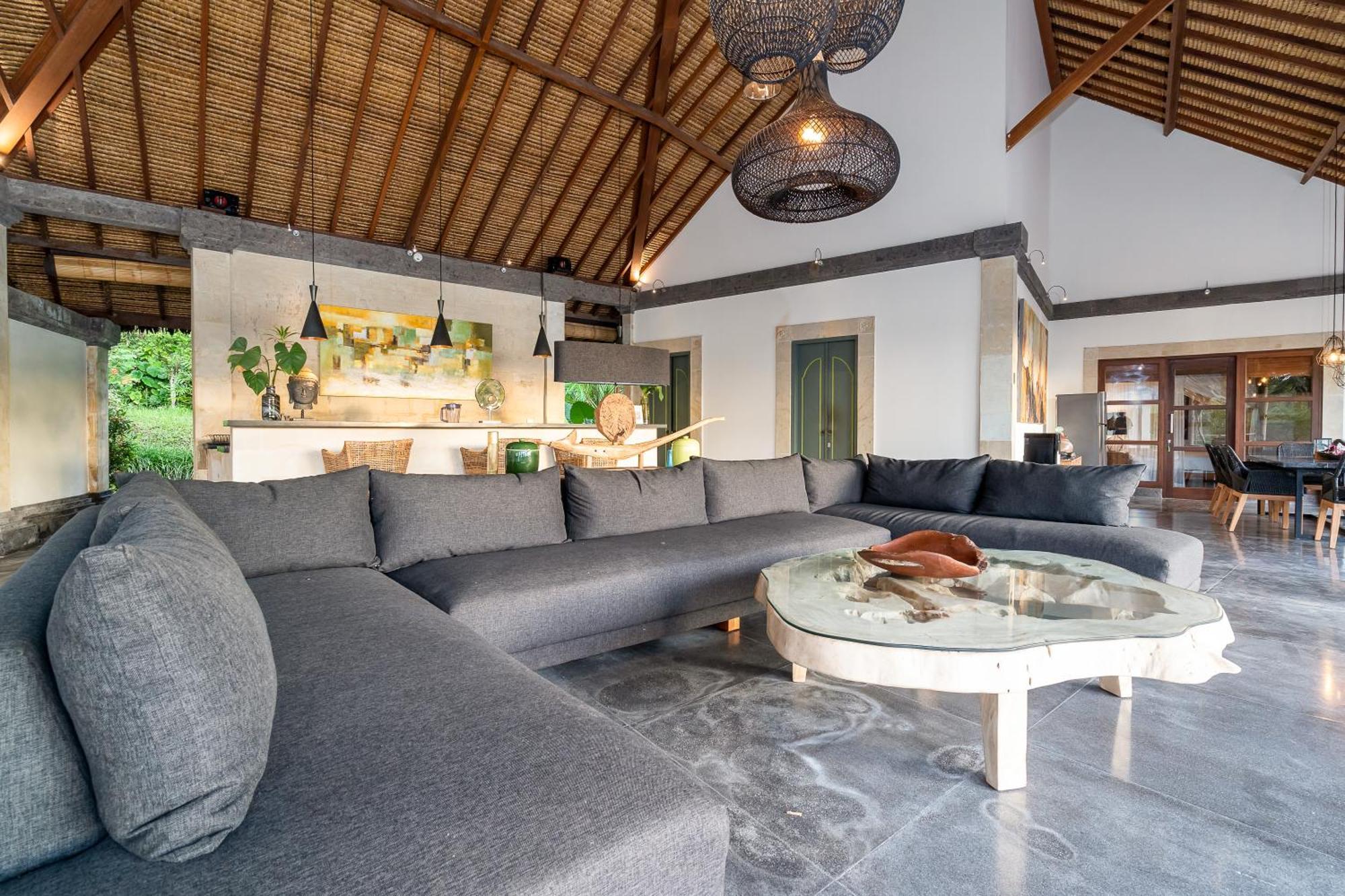 Villa Themma Jungle - Sumptuous 3Br Luxury Villa With Majestic Jungle View North Of Ubud Extérieur photo