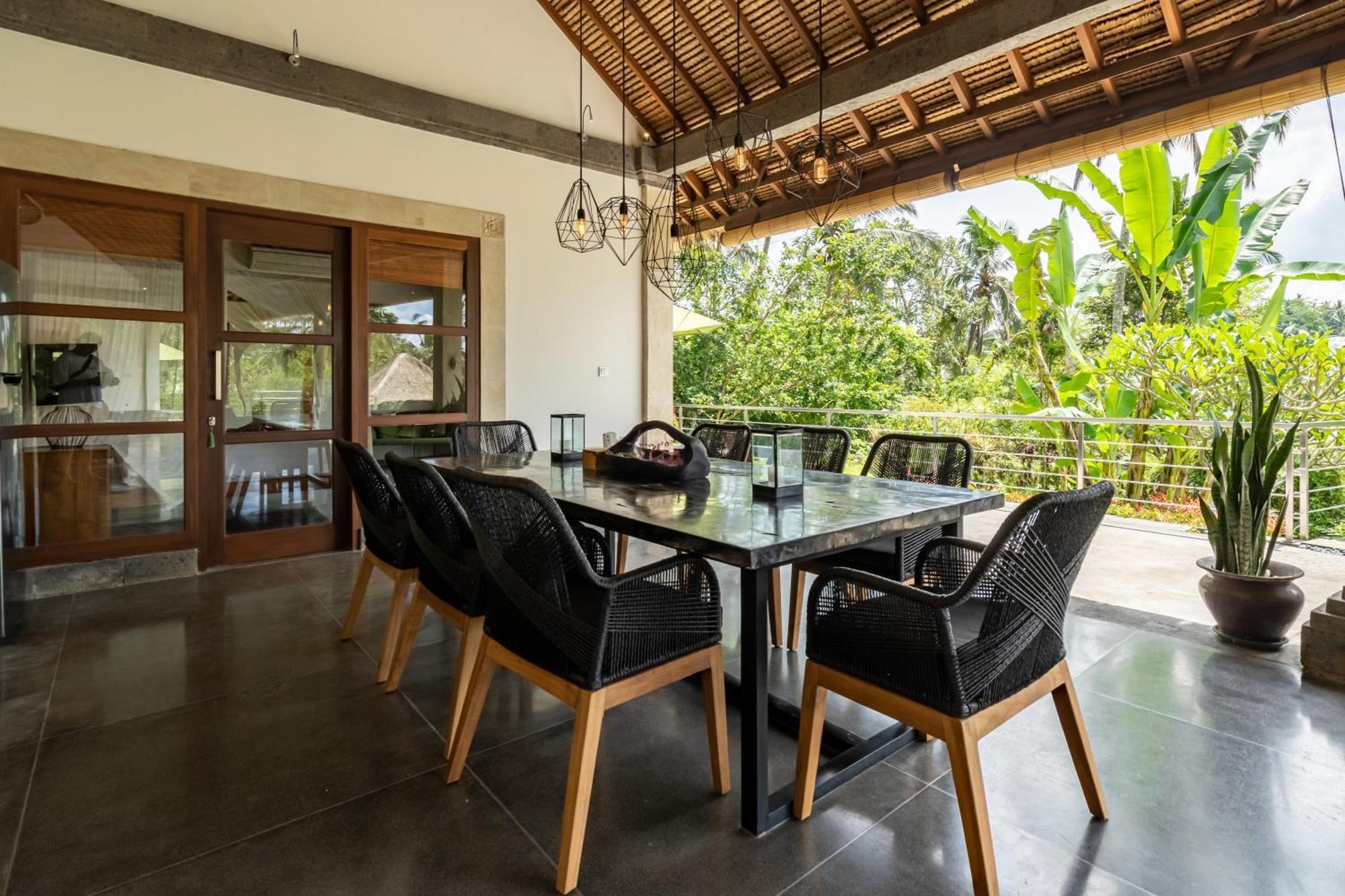 Villa Themma Jungle - Sumptuous 3Br Luxury Villa With Majestic Jungle View North Of Ubud Extérieur photo