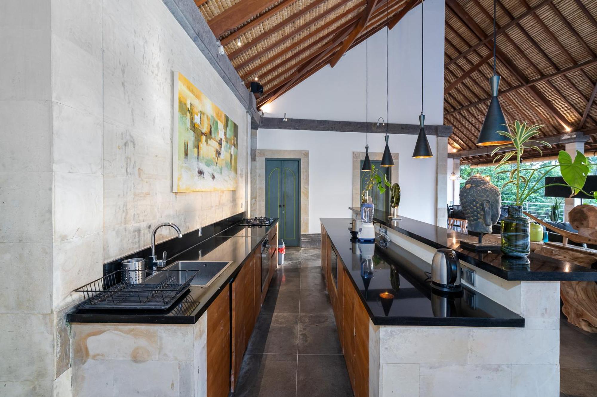 Villa Themma Jungle - Sumptuous 3Br Luxury Villa With Majestic Jungle View North Of Ubud Extérieur photo