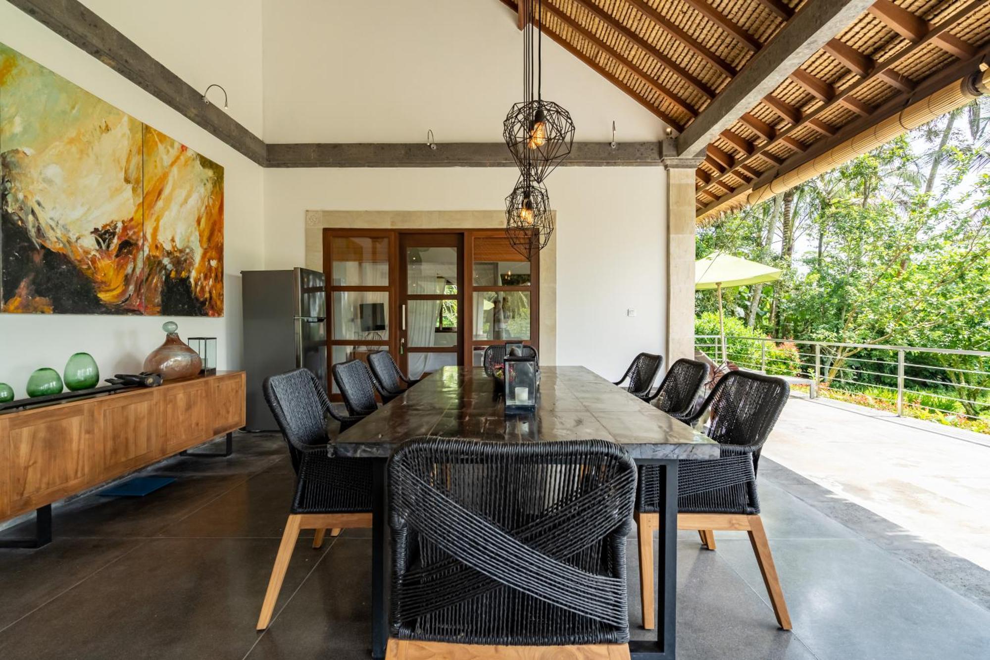 Villa Themma Jungle - Sumptuous 3Br Luxury Villa With Majestic Jungle View North Of Ubud Extérieur photo