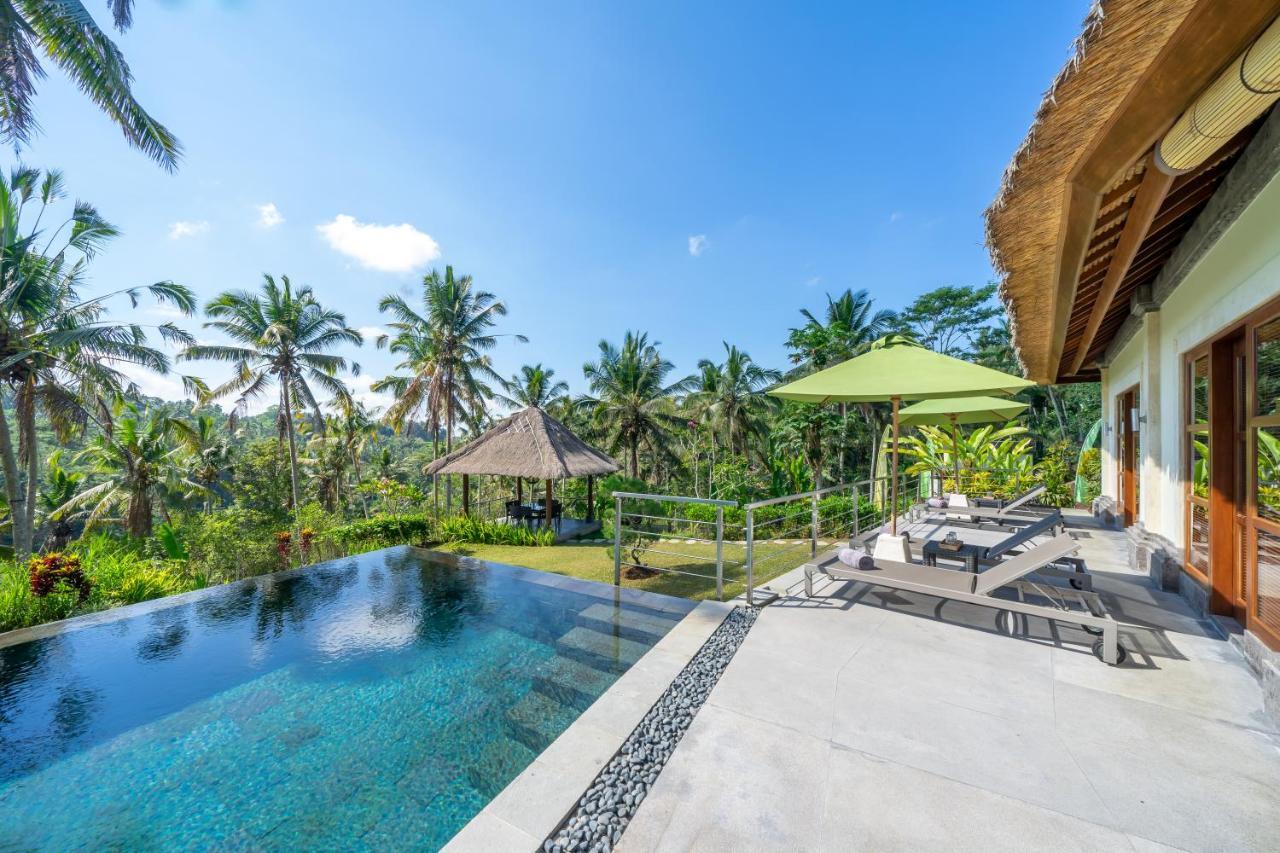 Villa Themma Jungle - Sumptuous 3Br Luxury Villa With Majestic Jungle View North Of Ubud Extérieur photo