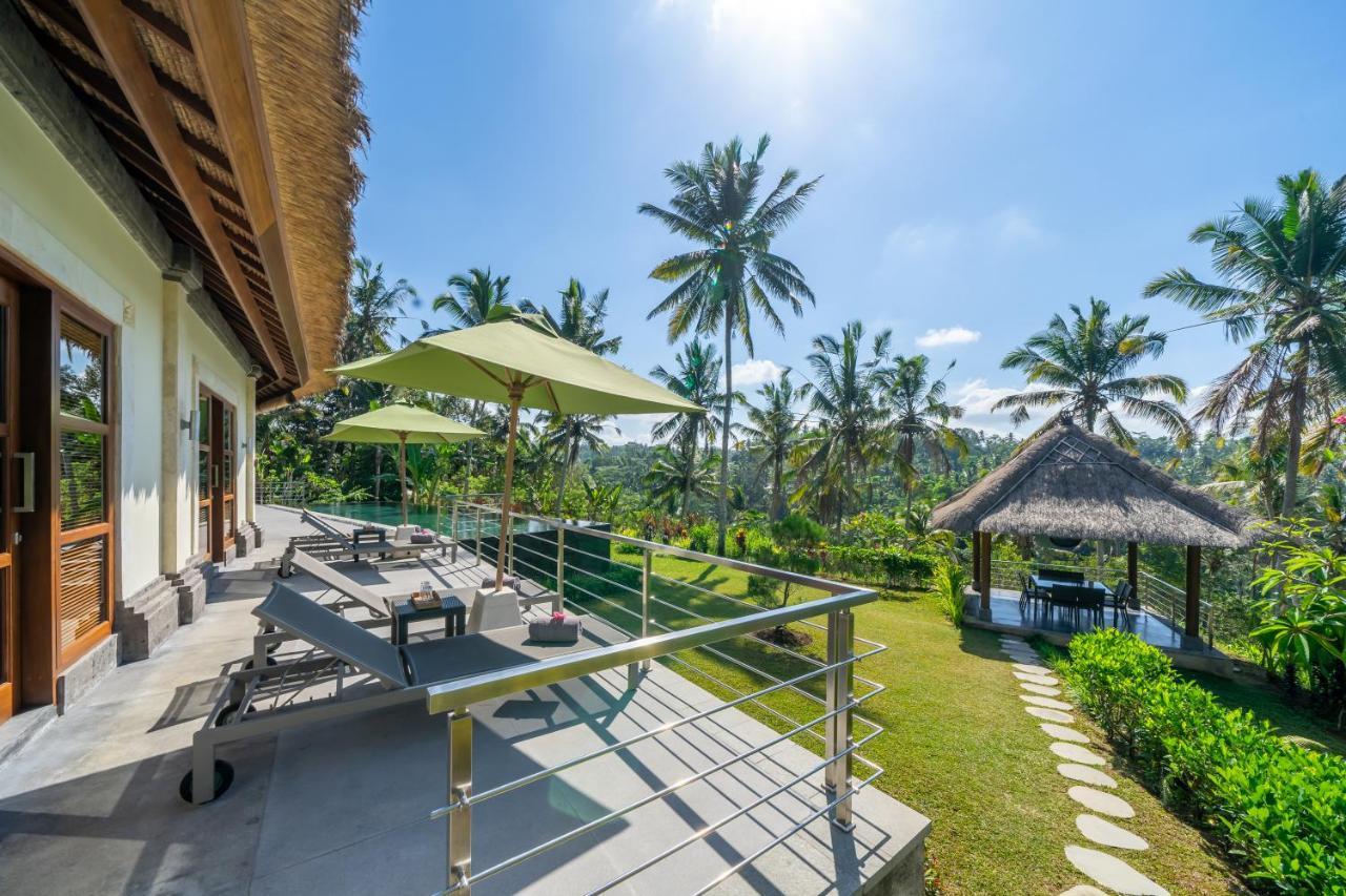 Villa Themma Jungle - Sumptuous 3Br Luxury Villa With Majestic Jungle View North Of Ubud Extérieur photo