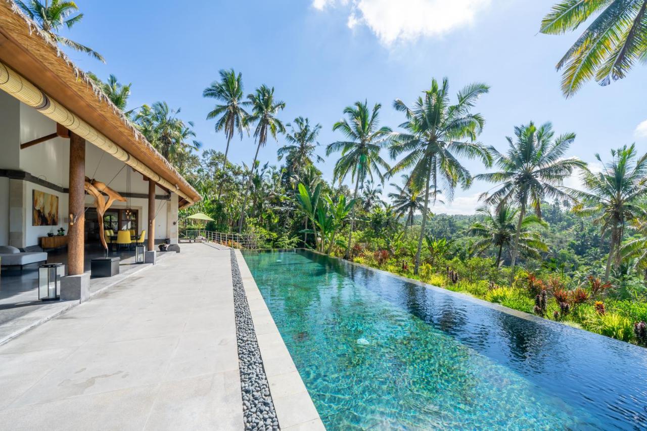Villa Themma Jungle - Sumptuous 3Br Luxury Villa With Majestic Jungle View North Of Ubud Extérieur photo